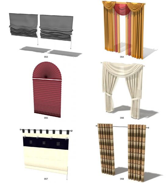 rèm kết hợp kiểu dáng của 2 loại: rèm thả văn phòng và rẻm vải xếp