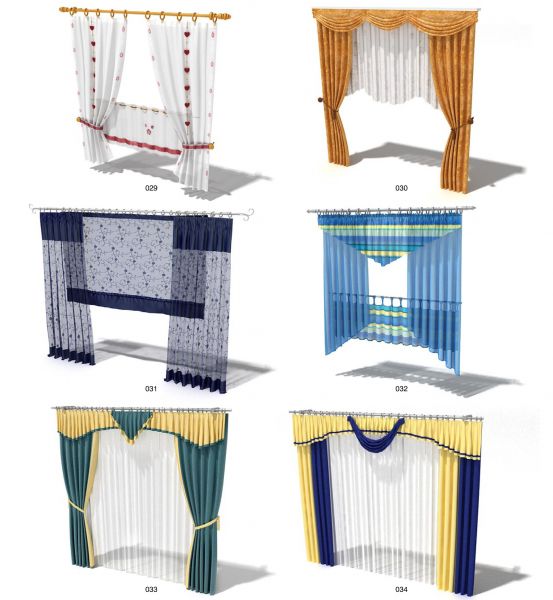 rèm nổi bật về hình thức và màu sắc, cho những chủ nhân điệu đà