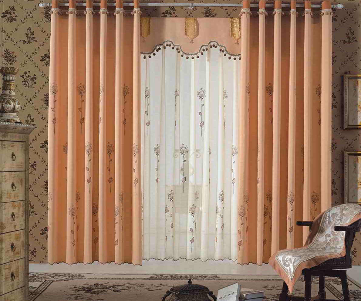 Rèm vải 2 lớp tạo cảm giác nhẹ nhàng nhưng cũng khá sang trọng